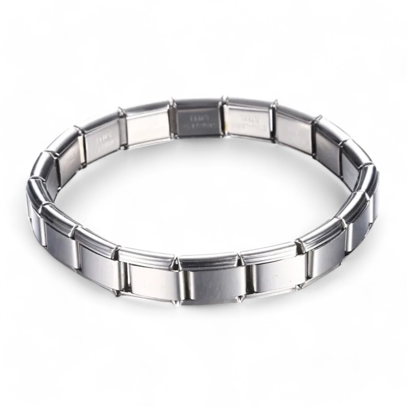 2025 nueva pulsera de acero inoxidable de Y2k para hombres y mujeres 9mm de ancho Color dorado brazalete negro joyería para niñas de boda
