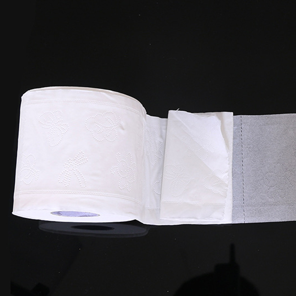 Individual Package White Toilet Paper Roll Tissue Roll Three Layers Paper Towel Tissue Household Toilet Paper Toilet Tissue #BL4