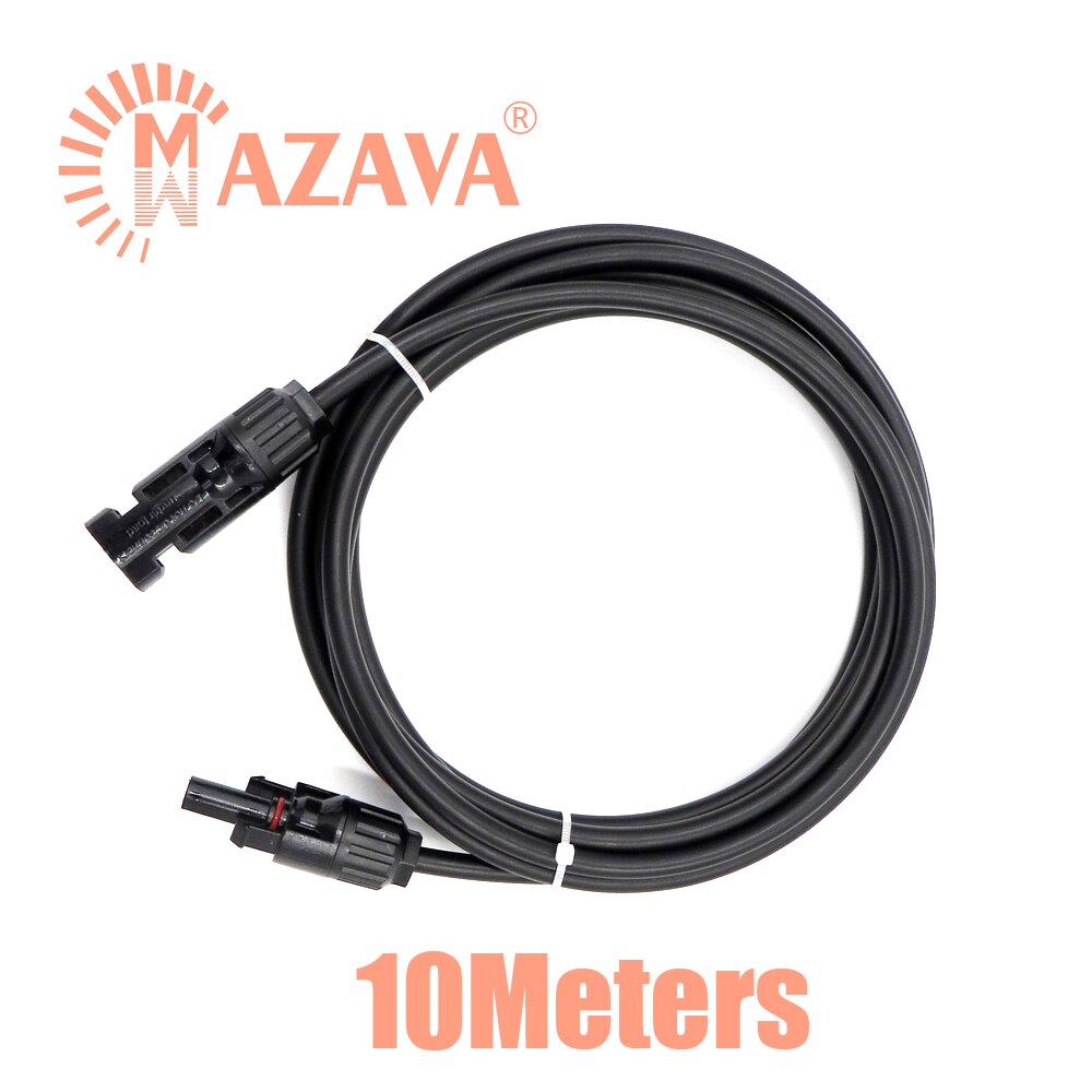 MC Wire 1/3/5/10 Meters Solar Cable Extension Solar Connector PV Cable Copper Wire 2.5/4/6mm2