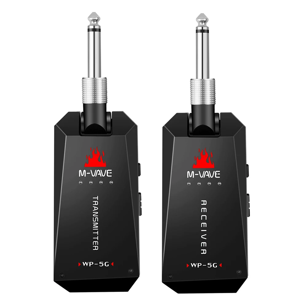 Gitaar 5.8G Audio Digitaal Draadloos Gitaarsysteem Oplaadbare Draadloze Zender Ontvanger Gitaaraccessoires