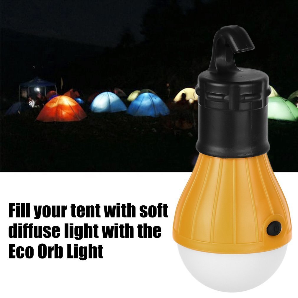 3 LED-zelthängelampe mit 3 modi, SOS-notfallfunktion, karabinerhaken, glühbirne, notlicht, laterne, wanderlampe, energiesparend
