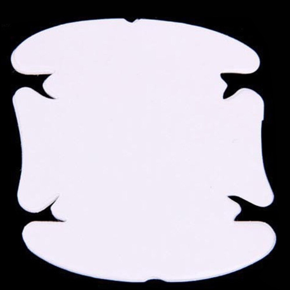 4 Sheets Adhensive Car Door Handle Scratches Film Guard Shakes Protector