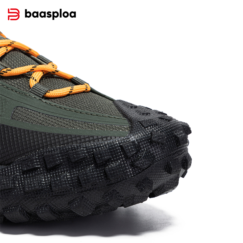 Baasploa, zapatillas de deporte para exteriores para hombre, nueva , zapatos de senderismo acuáticos antisalpicaduras, zapatos casuales cómodos para caminar para hombre, zapatos antideslizantes para escalar
