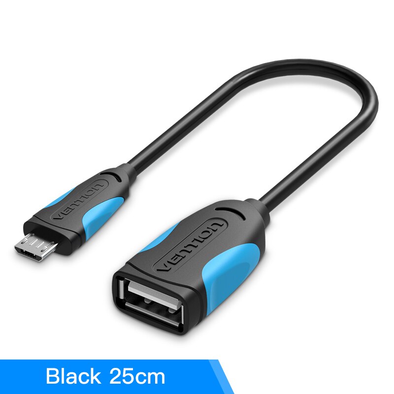 Intervento Micro USB OTG Cavo Adattatore Micro USB 2.0 Adattatore Per Samsung Xiaomi Redmi nota 3 Sony Huawei OTG Connettore: VAS-A07-B025