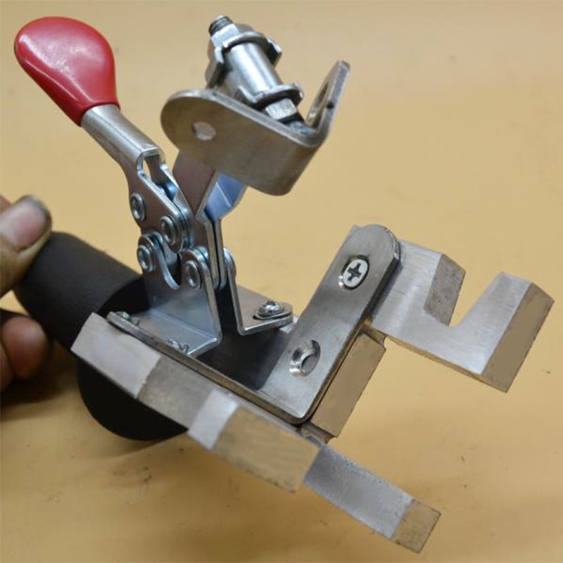 90 Degrees L-Shaped Auxiliary Fixture pliers Splicing board Positioning Panel Fixed clip clamp Woodworking DIY tool