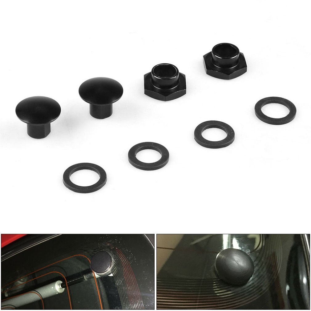 Car rear glass pillar kit rear window accessories practical portable Car Rear Glass Strut Hardware Kit