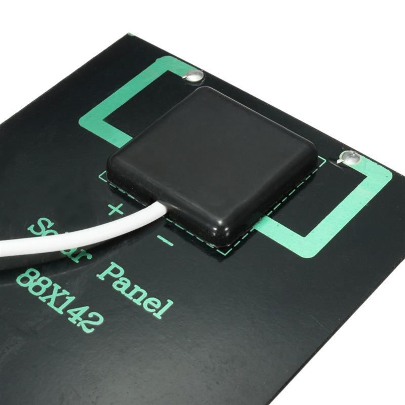 2W 5V Solar Panel Fan USB Portable Outdoor Solar Charger Polysilicon Generator Travel Quick Charge High Efficiency