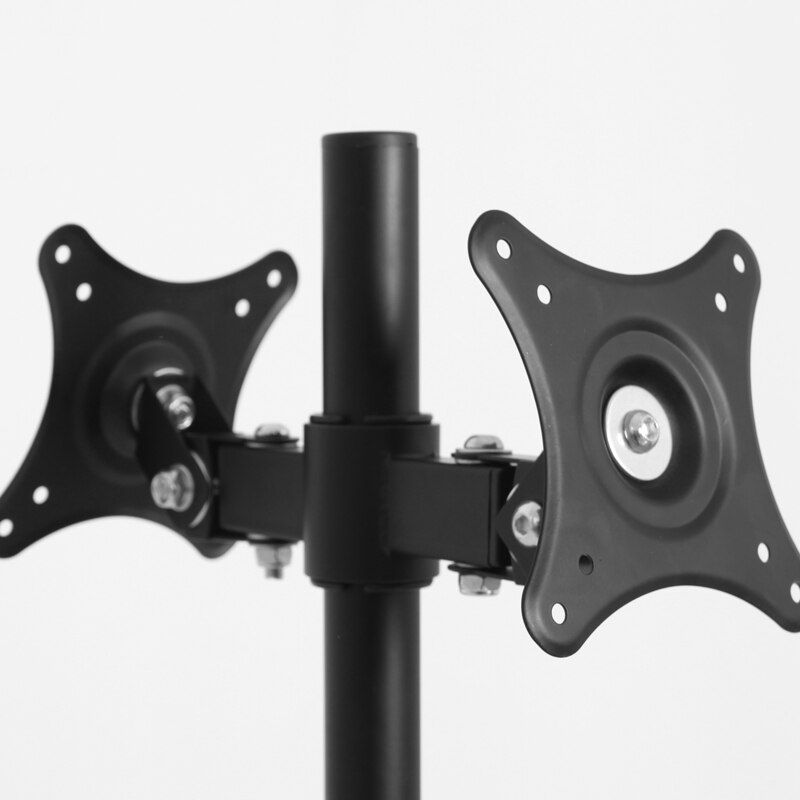 Dual LCD LED Monitor Holder Back to Back Desktop Grommet Mount Display Screen Rack TV Mount