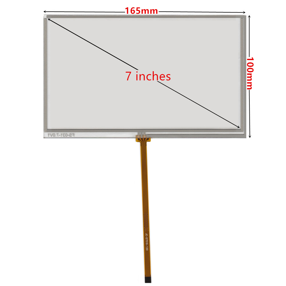 7 Zoll 165 mm * 100 mm Hohe Kompatibilität Universal Digitizer Touchscreen Glas Panel Für Auto Navigation AT070TN90 HSD070IDW1