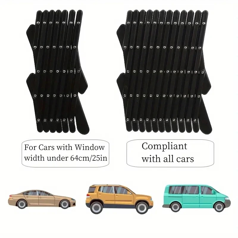 Car Window Pet Gate Pet Dog Puppy Ventilation Grill Safe Guard for Pet Travel Car Window Protection Mesh for Cars, Trucks & SUVs