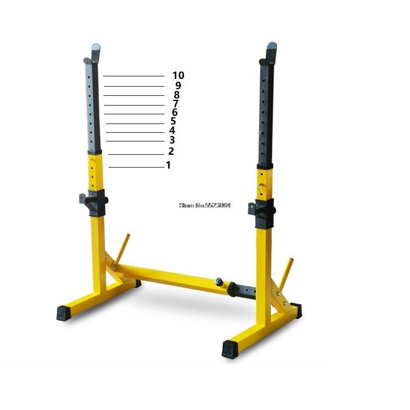 200KG Barbell Rack Stand - Multifunctional Adjustable Squat Rack, Heavy-Duty Dumbbell Rack,Home Gym Equipment Max Load 550lbs