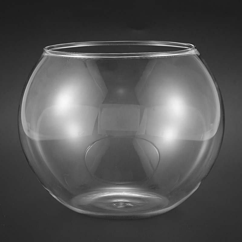 Round Sphere Vase in Transparent Glass Fish Tank