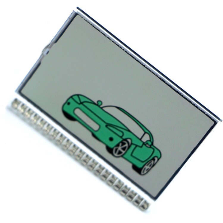 Pantalla LCD Tomahawk TW9010 para alarma de coche ruso de 2 vías TW9010