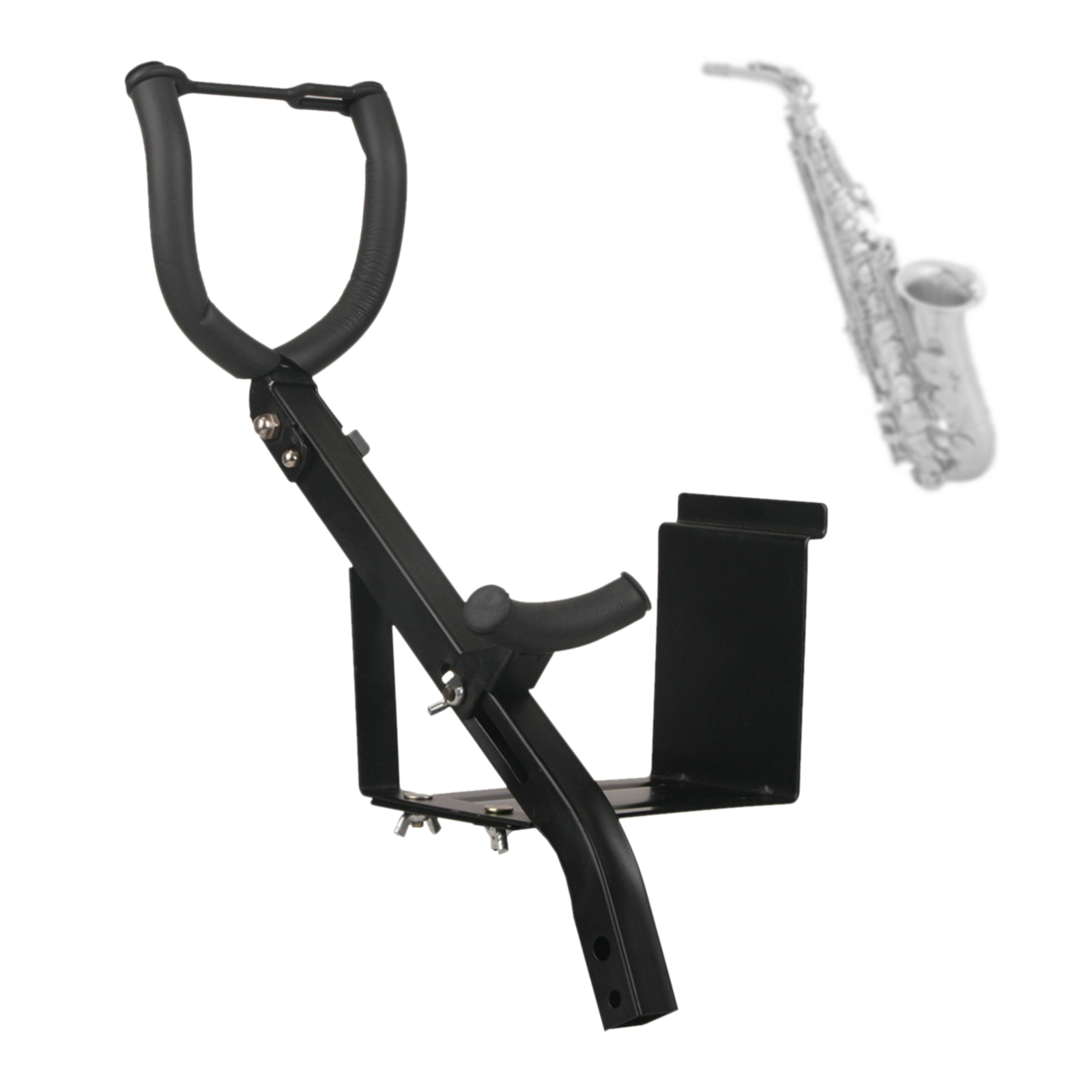 Alto Saxophone Stand Wall Mounted Tenor Saxophone Holder Sax Studio Wall Hanger for Saxophone Replacement Parts