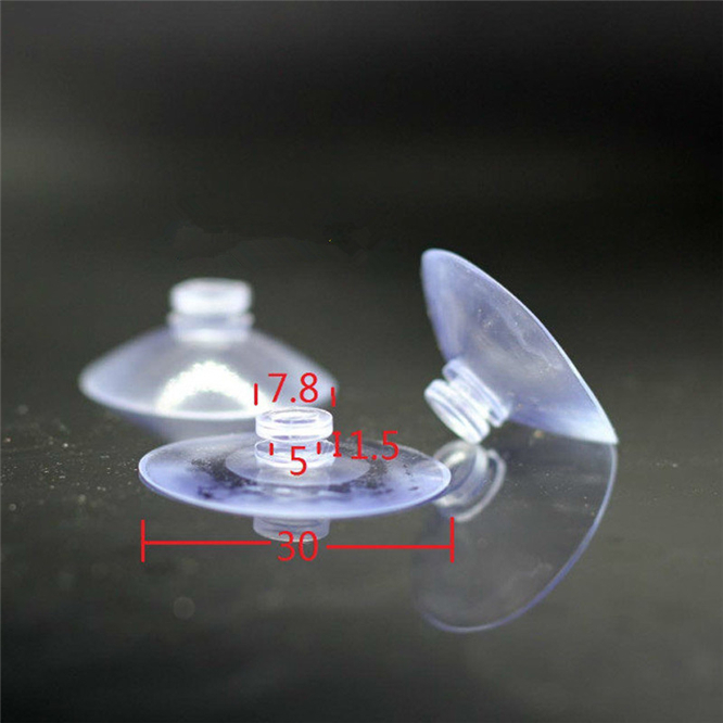 500 stk høj 30mm sugekop erstatninger til glas bordplader sugekopper vakuum svampe hoved sugekop glas sugekop