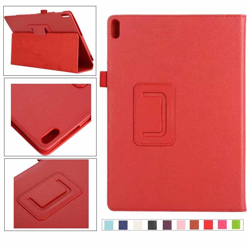 Case Voor Lenovo Tab 4 10 Tb-X304F X304L Pu Lederen Tablet Cover Stand Capa Voor Lenovo TAB4 10.1 &quot;Plus TB-X704F/L Flip Cover + Pen