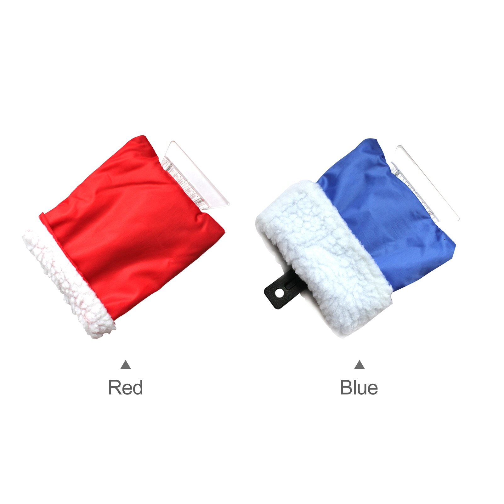 Ice Scraper Glove Waterproof Windshield Snow Remover Scraper Mitt for Cleaning Cars Trucks Windshield Frost Ice