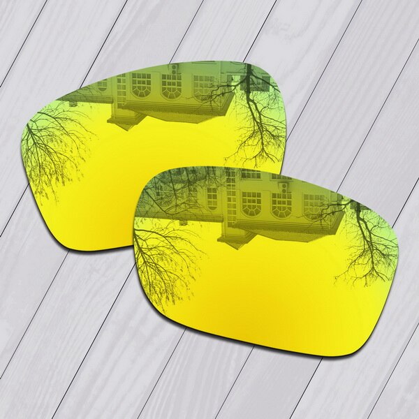 E.o.s lentes de substituição, com polarização melhorada para óculos de sol oakley jupiter squared-múltipla escolha: 24K Golden