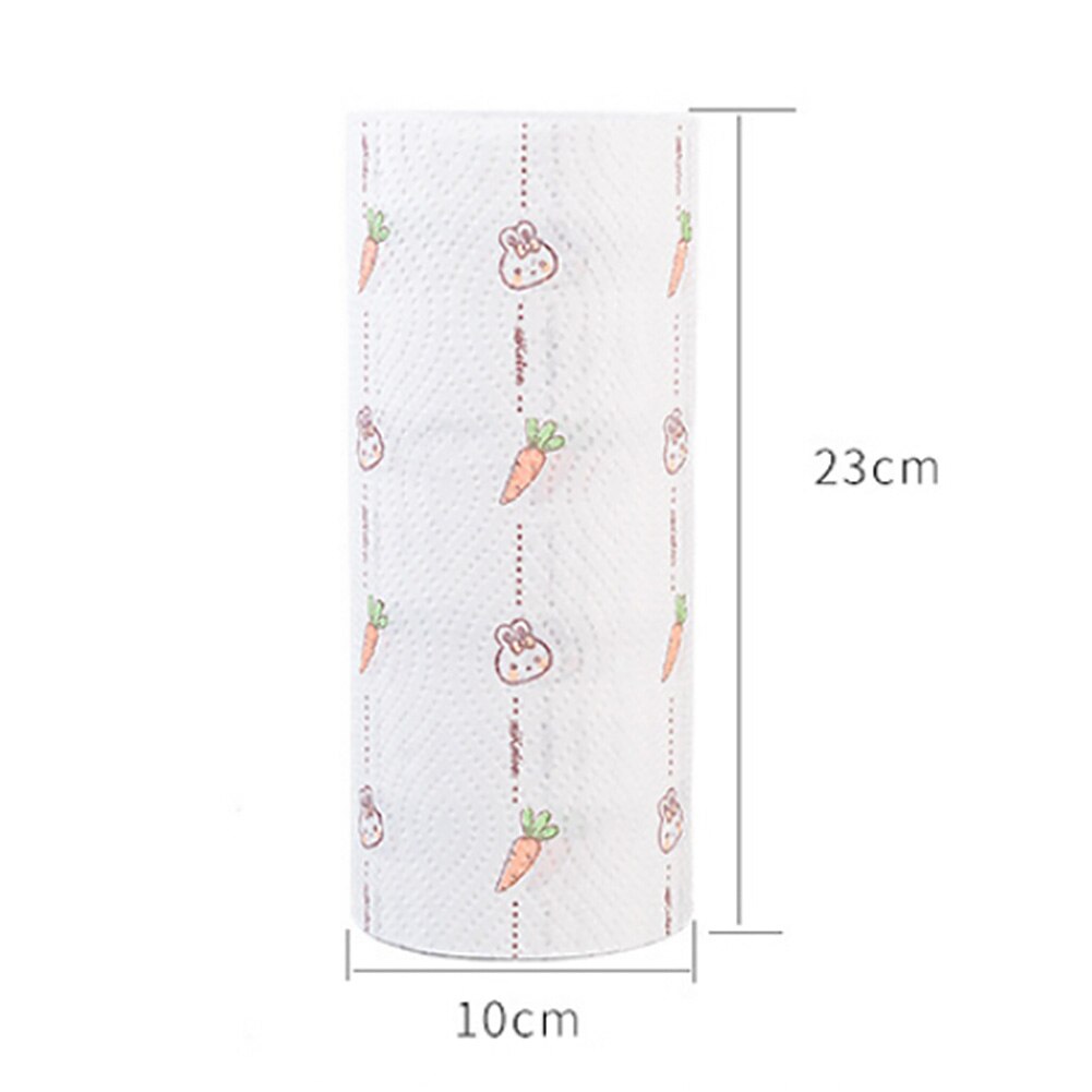 1 Roll Kerst Print Xmas Olie Adsorberen Papier Tissue Wegwerp Reiniging Handdoek Stofdoek Doek Keuken Gereedschap