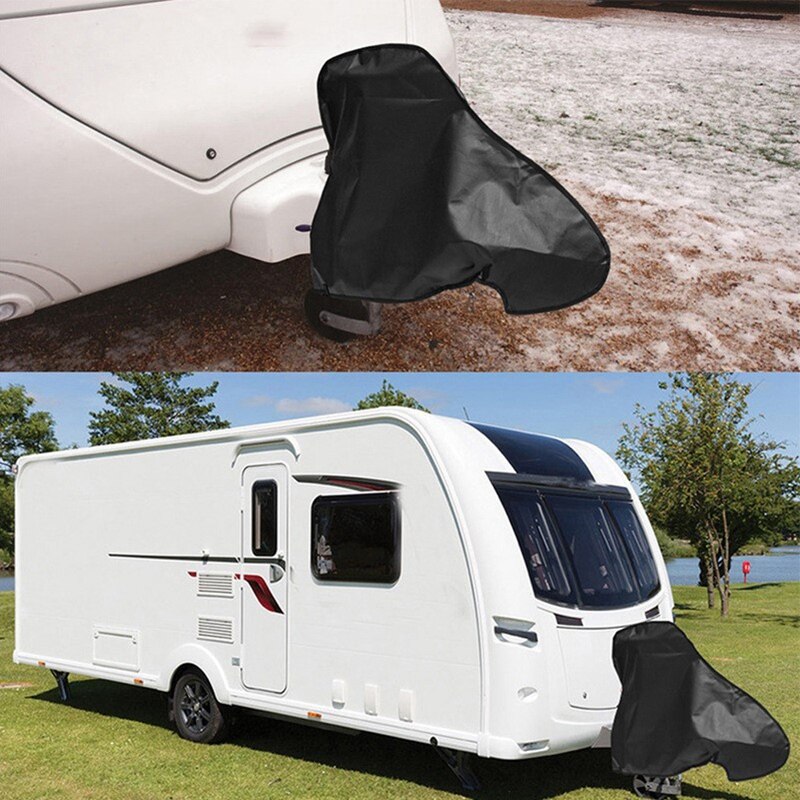 Universele Waterdichte Caravan Towing Hitch Cover Regen Sneeuw Dust Stofdicht Protector Voor Rv Tailer Auto Styling Accessoires