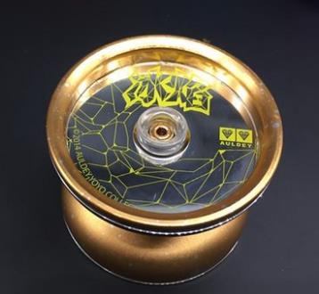 KK Bearing auldey YOYO contest yoyo diabolo Aluminum High Precision Game Special Props yo-yo: Gold