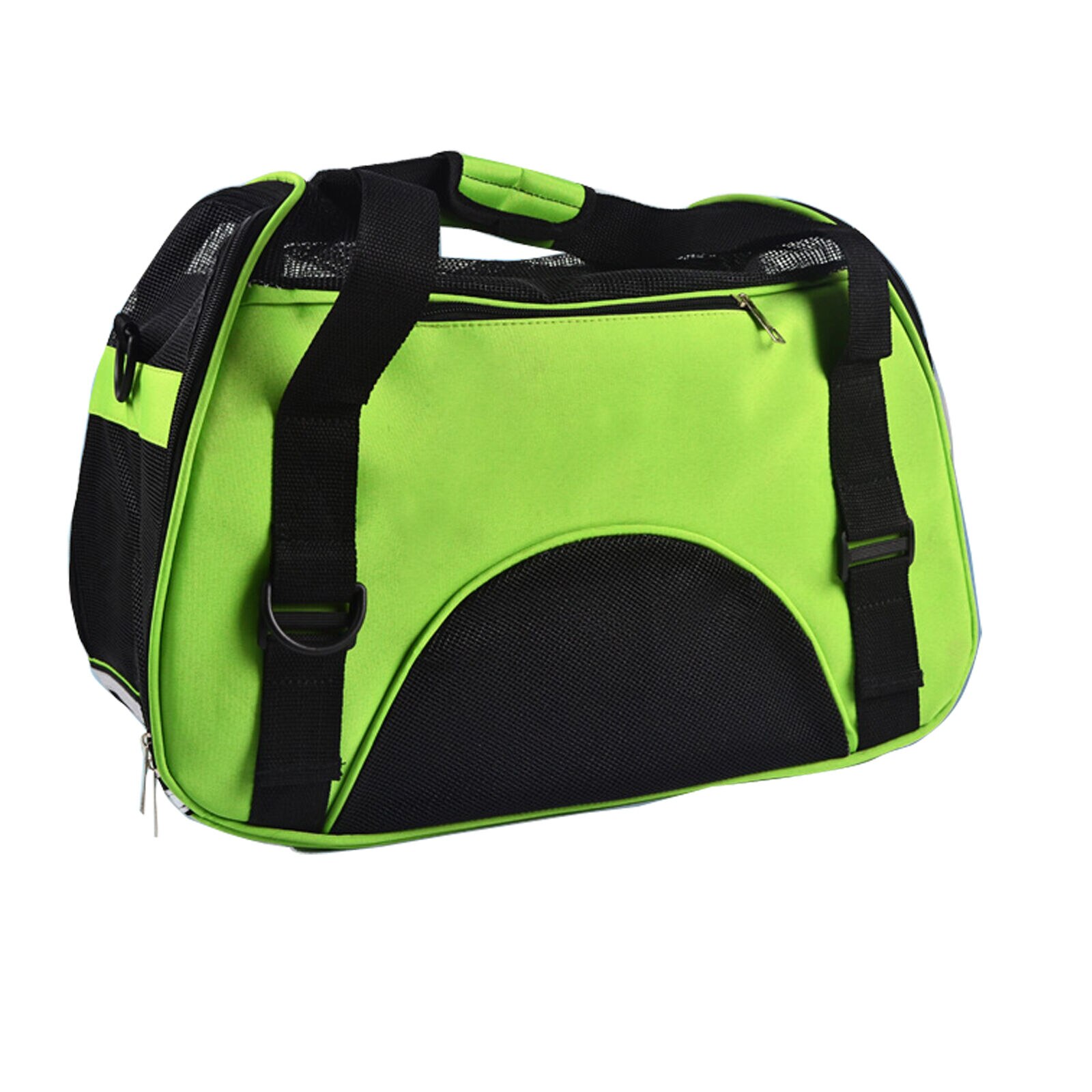 Draagbare Ademend Pet Puppy Hond Kat Reistas Carrier Huis Kennel Kooi: Green L