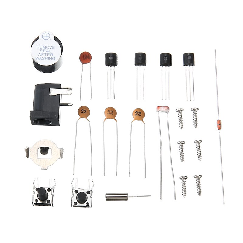 1pc Digital Tube Time Temperatiure Date Display Clock Portable Diy Dlectronic Clocks Kit