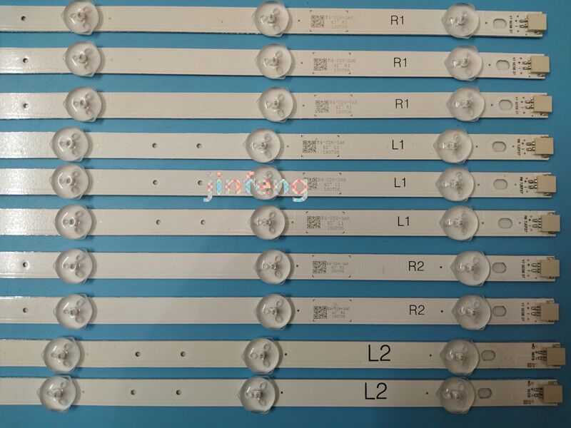 LED Backlight Strip Kit For Panasonic TX-L42B6E TX-L42B6B TX-L42BL6B TX-L42BL6E 42 inch TV Array LED Strips Backlight Bars Bands