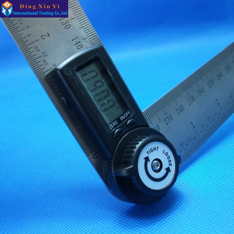 150mm 360 degree 7" digital display goniometer angle finder meter protractor Finder Miter Gauge