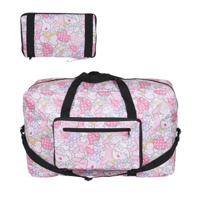 Cute Cartoon Piccolo Twin Stars My Melody Pieghevole Pieghevole Borsa Da Viaggio Trolley Delle Ragazze Delle Donne Tote Sacchetti di Duffle Bagaglio A Mano: 017