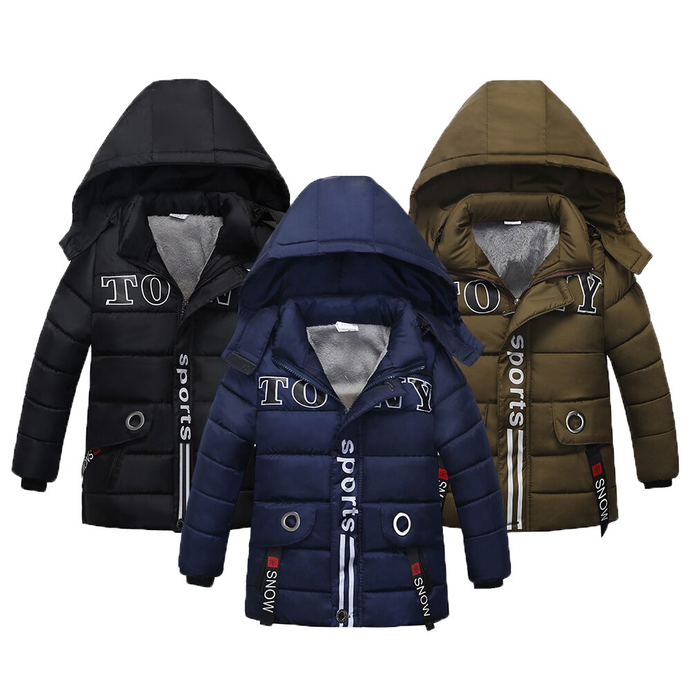 Lange Stil Winter warm Halten Jungen Jacke Dick draussen Sport Mit Kapuze Oberbekleidung Mantel Für freundlicher freundlicher Geburtstag Präsentieren