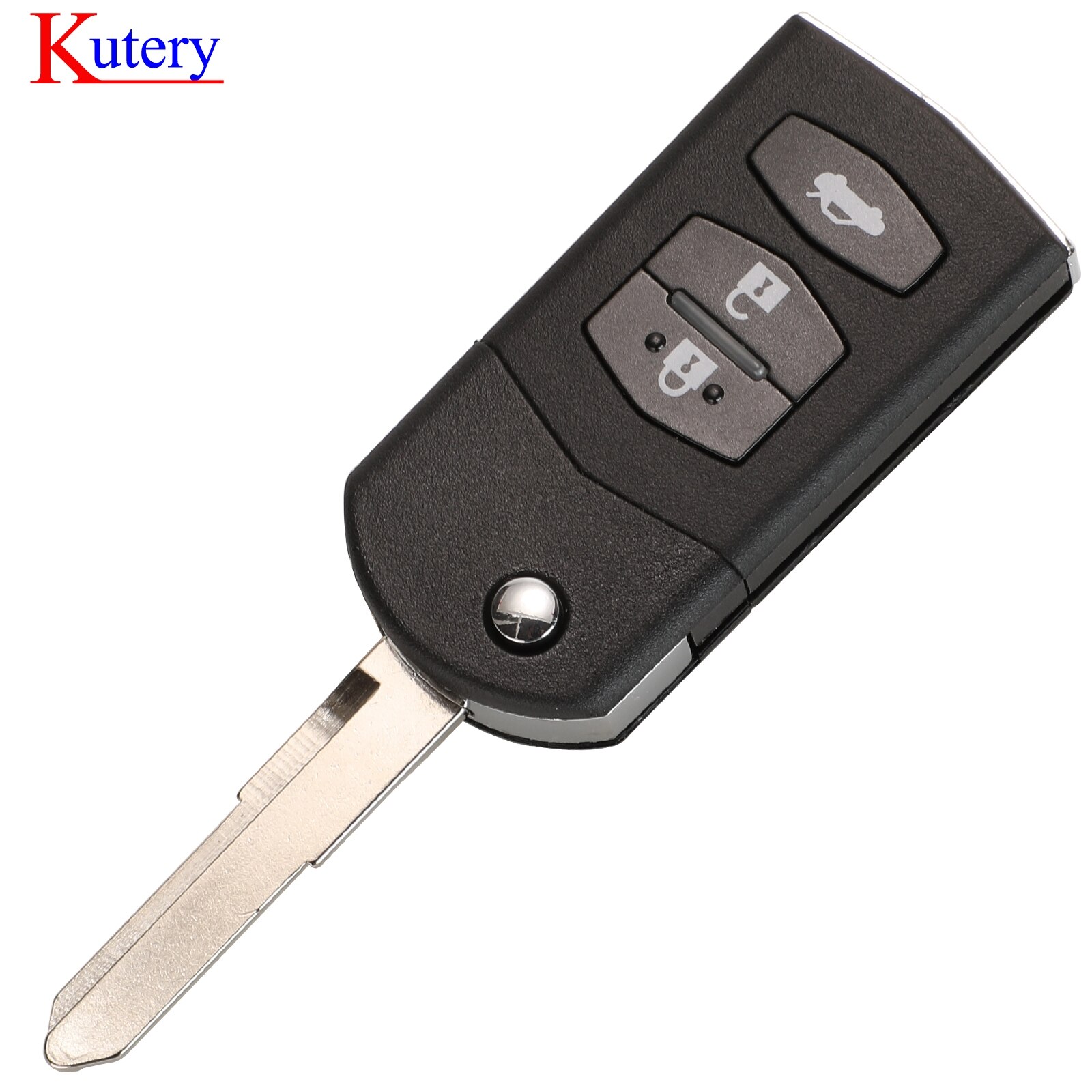 kutery Remote Key Suit for MAZDA Car 2 M2 Demio / 3 M3 Axela/ 5 M5 Premacy / 6 M6 Atenza / 8 M8 with Chip SKE126-01/A1 Model