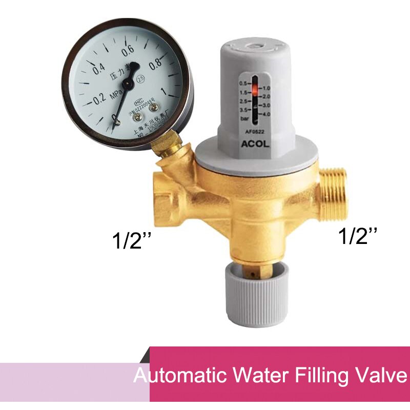 1/2&quot; DN15 Automatic Water Filling Valve for solar energy expension Vessel, central air-conditioning