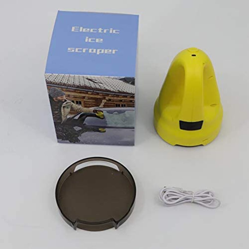 USB Car Ice Scraper Electric Heated Snow Removal Windshield Glass Defrost Clean Tools Auto Car Window Windshield Car Ice Scraper