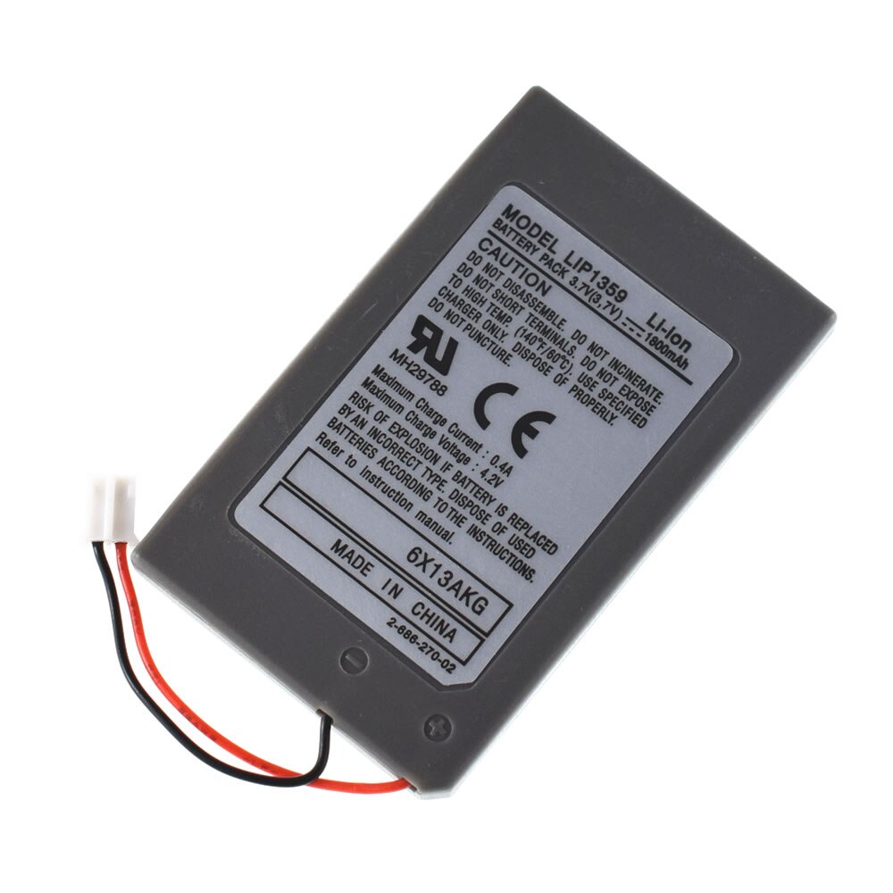 2X1800Mah LIP1359 Batterij Pack Voor Sony PS3 Dualshock 3 + Usb-oplaadkabel