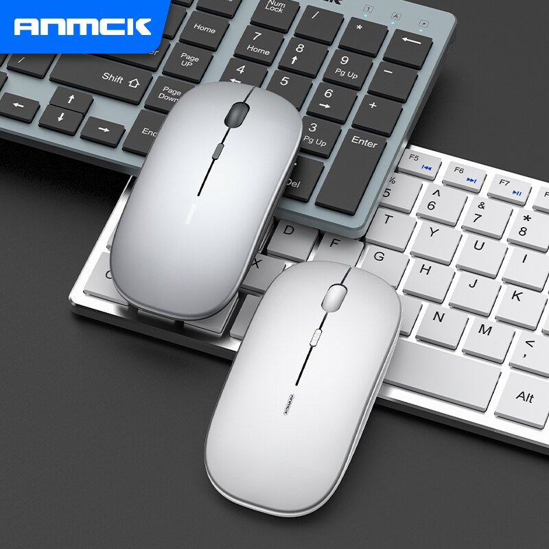 Anmck 2.4 G Wireless Keyboard Mouse Combo For Home Office teclado USB Keyboards Standard Version For PC Laptop Mac Desktop