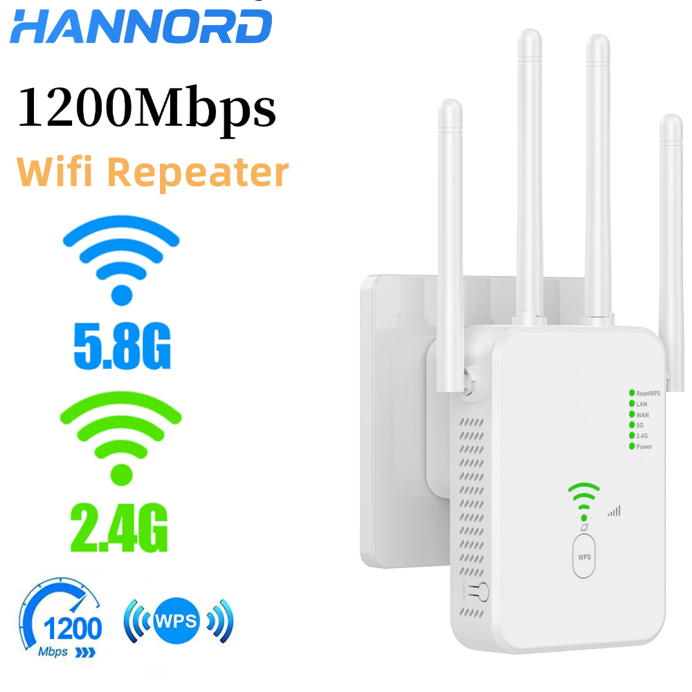 1200 mb/s wzmacniacz Wi-Fi dwuzakresowy 2.4G i 5 GHz 802.11ac gigabitowy wzmacniacz WPS router wzmacniacz sygnału bezprzewodowy router Wi-Fi dla domu
