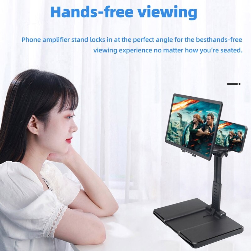 Multifunctional Mobile Phone Screen Magnifier Amplifier High-definition P8DC