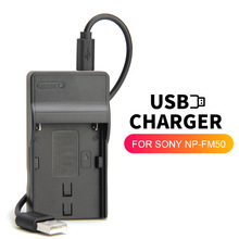 NP-FM500H BC-VM10 Chargeur De Batterie pour Appareil Photo SONY Alpha SLT-A57 A58 A65 A68 A77 II A99 A100 A200 A300 A350 A500 A550