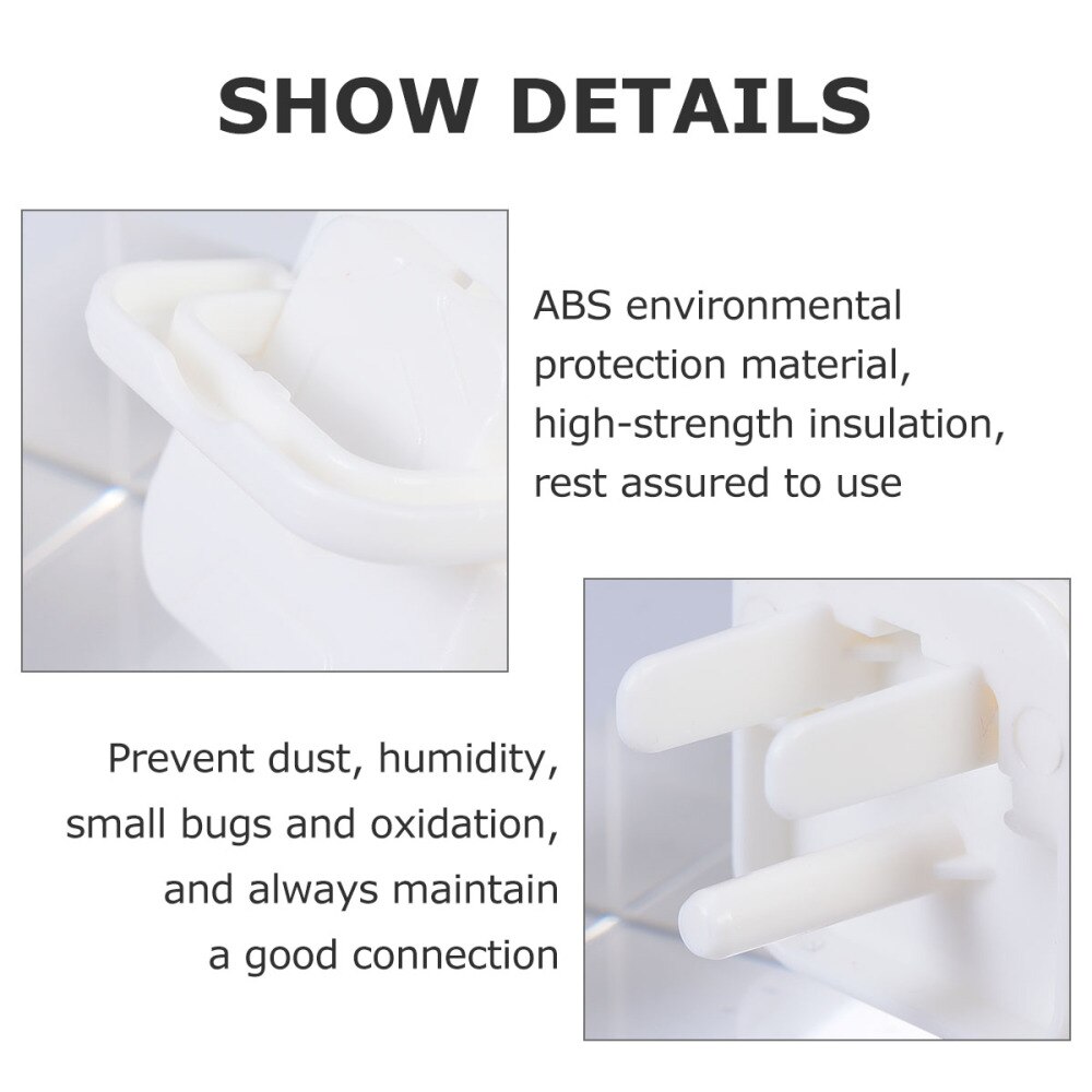 25pcs Insulation Safety Plug US Standard Socket Protection Cover ( Three Plug)