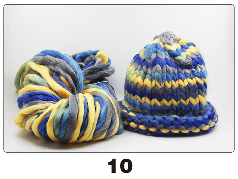 250g/roll Grof Wol Ijslandse Wol Garen Grote Dikke Garen voor Breien Hoed/Tapijt Mat Hand Breien haak Garen: 10