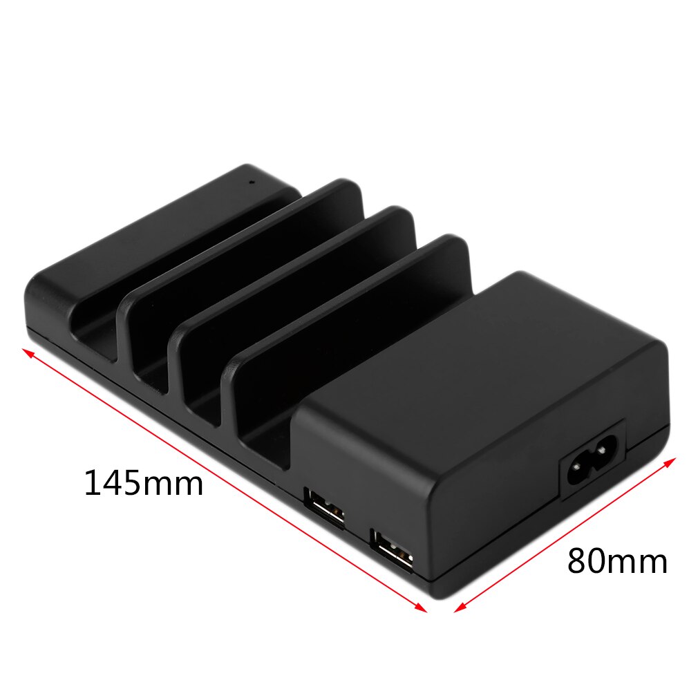 Organisateur de support de chargeur de Station de Dock de chargement de Hub d'usb de 4 ports pour la batterie externe portative rapide de tablette et de téléphone Portable