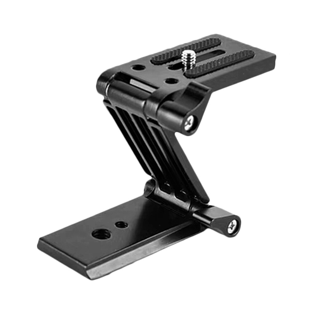 Tilt Head Z Mount Bracket Tripod Head Quick Release Plate Mounting for Monopod Slider Rail Cage Rig Stabilizer Gimbal for DSLR: Default Title