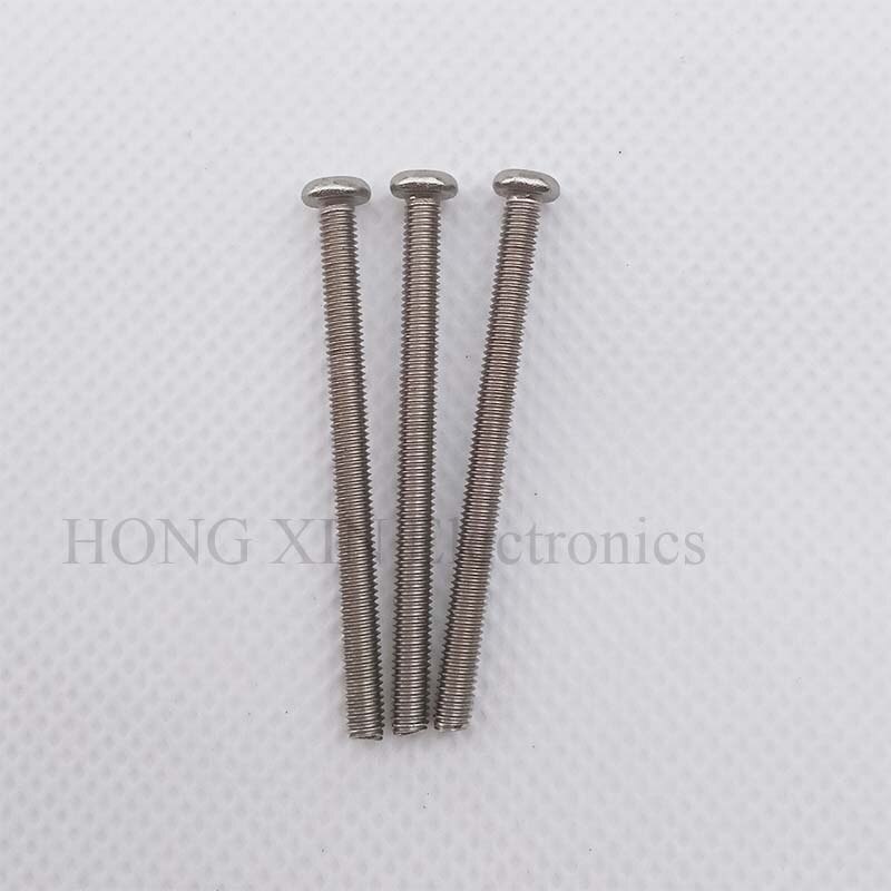 M3*40 Stainless Steel Screw 40mm Round Head Screws Phillips Crosshead Thread Bolt Brand fastener tools