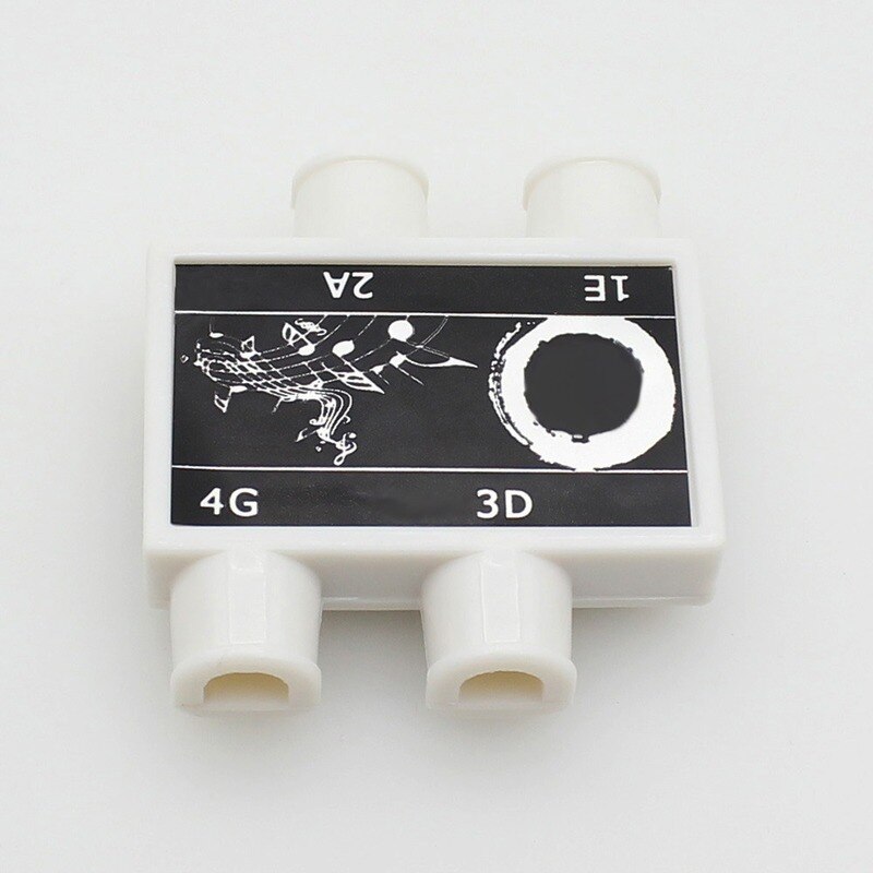 Sturdy and Durable Violin Fiddle Pitch Pipe Tuner Note Selector ABS Sturdy with Case Violin Parts &amp; Accessories