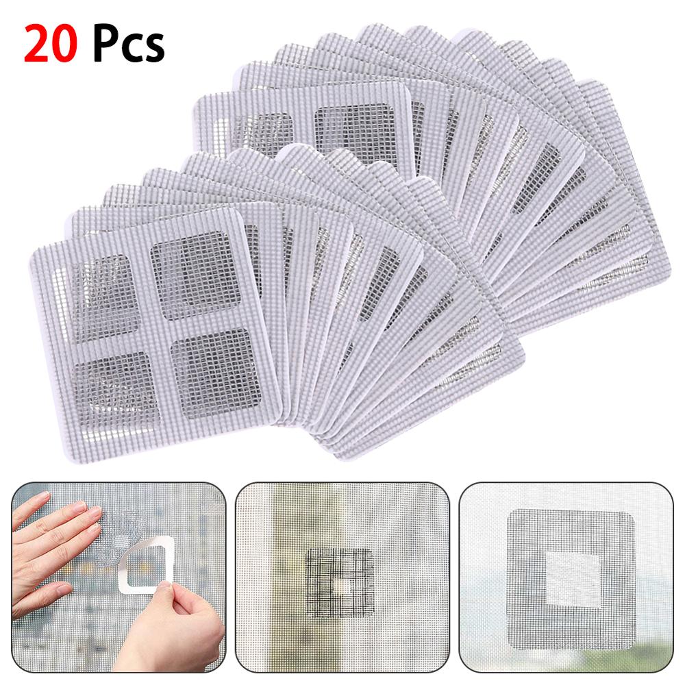 5 / 20 sztuk zestaw naklejki robić naprawy gospodarstwa domowego naprawiono anty-okno na komary ekrany przeciw komarom ekran przeciw muchom łatka