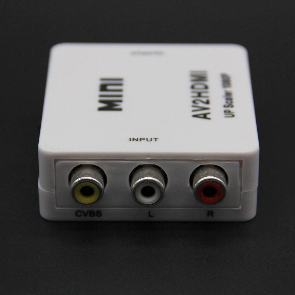 RCA To HDMI-compatible Adapter 3 RCA Converter Cable Adaptor CVBS Composite Video Audio 1080P Aux Adapters For TV AV PC