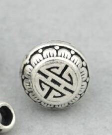 Vintage 925 Silver Lucky Symbol Charm Sterling SIlver Good Luck Charm Small Pendant: Default Title