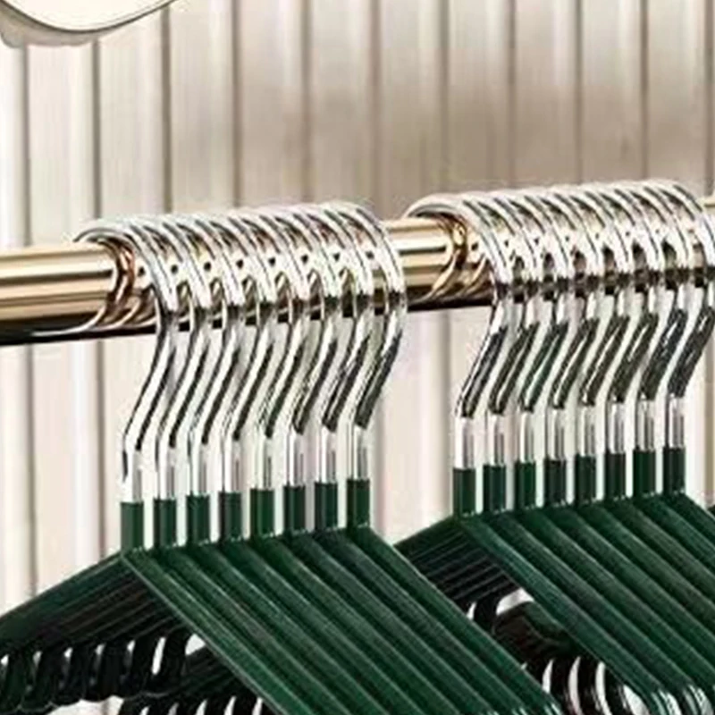 10 Children's Clothes Hangers Home Use Non-Slip Wardrobe Storage Baby Clothes Hangers Children's Stainless Steel Clothes Hangers