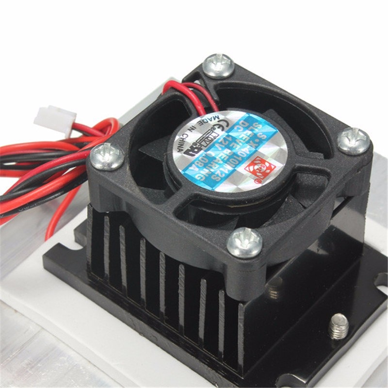 12v dc 6a tec 1-12705 lämpösähköinen peltier jäähdytys jäähdytysjärjestelmä laitesarja jäähdytin tuuletin tee itse käsityökalusarja